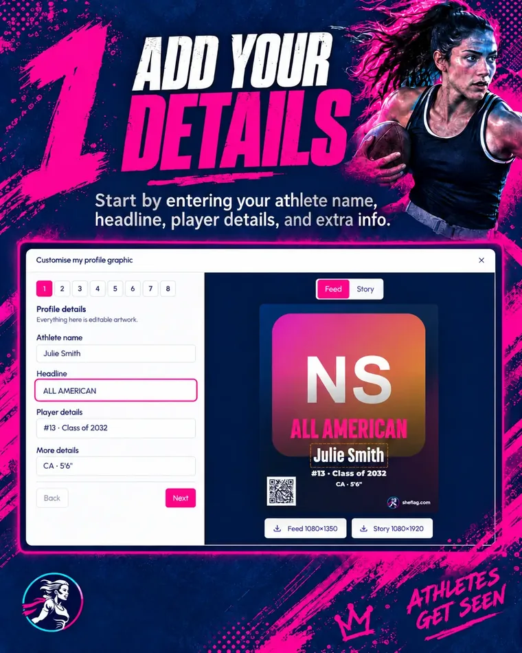 Step 1: Add your details