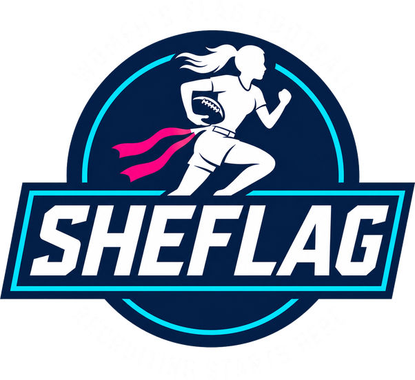 SheFlag women’s flag football recruiting.